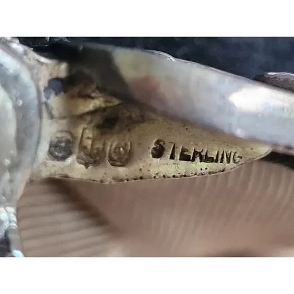 Bag Victorian with Cherubs Gorham Sterling Whimsy Old Money Boho Chic Wedding - Picture 6 of 7